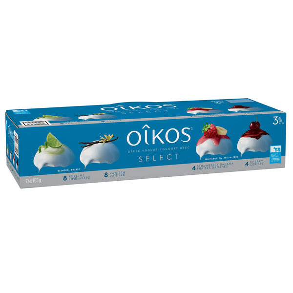 OIKOS Select 3% Greek Yogurt Variety Pack