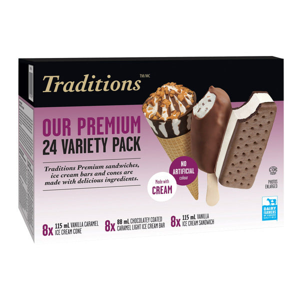 Traditions Frozen Desserts Variety Pack