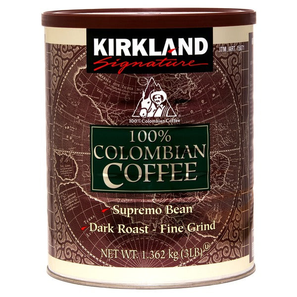 Kirkland Signature Dark Colombian Ground Coffee
