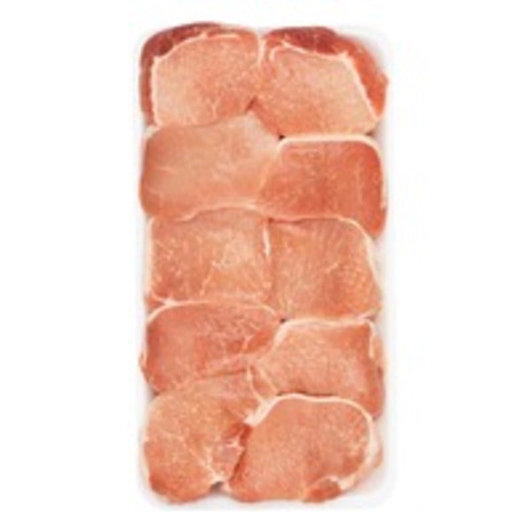 Boneless Centre Cut Pork Loin & Rib Chops per lb