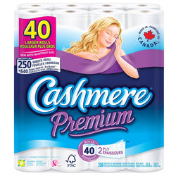 Cashmere Premium 2-Ply Bathroom Tissue 40 ct