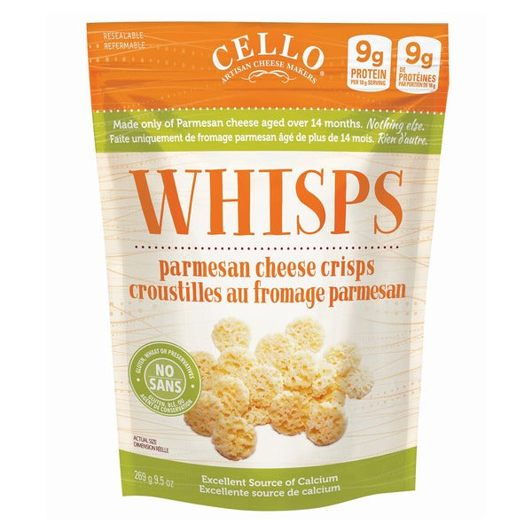 Cello Whisps Parmesan Crisps 269 g