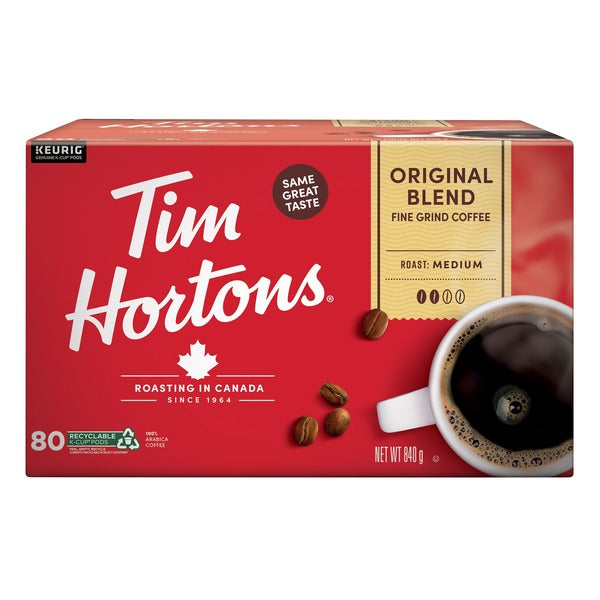 Tim Hortons Original Blend Single-Serve K-Cup Pods