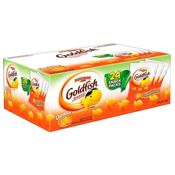 Goldfish Baked Cheddar Snack Crackers 43 g