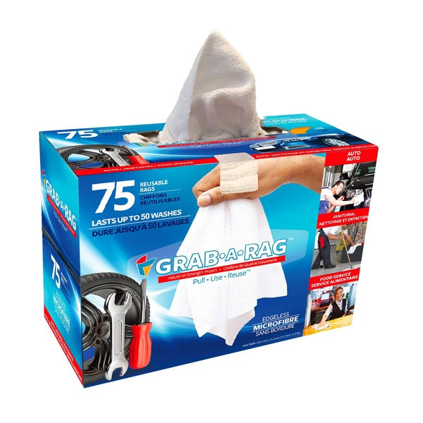Grab-A-Rag Microfiber Towels 75 ct