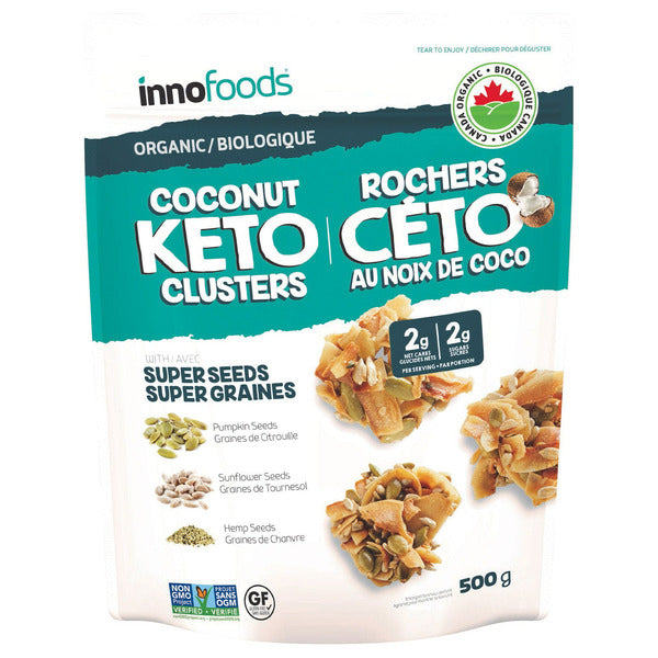 Inno Foods Organic Coconut Keto Clusters