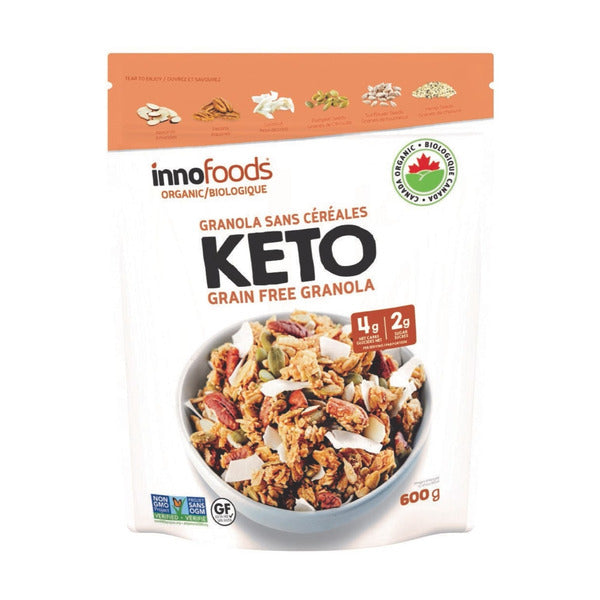InnoFoods Organic Grain Free Keto Granola Keto