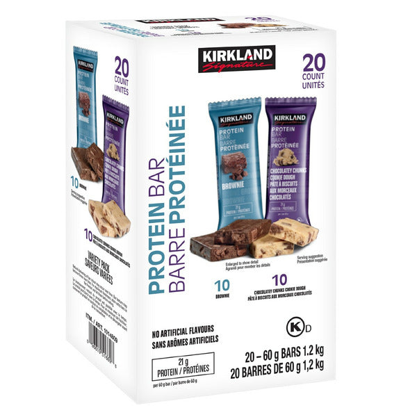 Kirkland Signature Chocolate Peanut Butter Energy Protein Bars