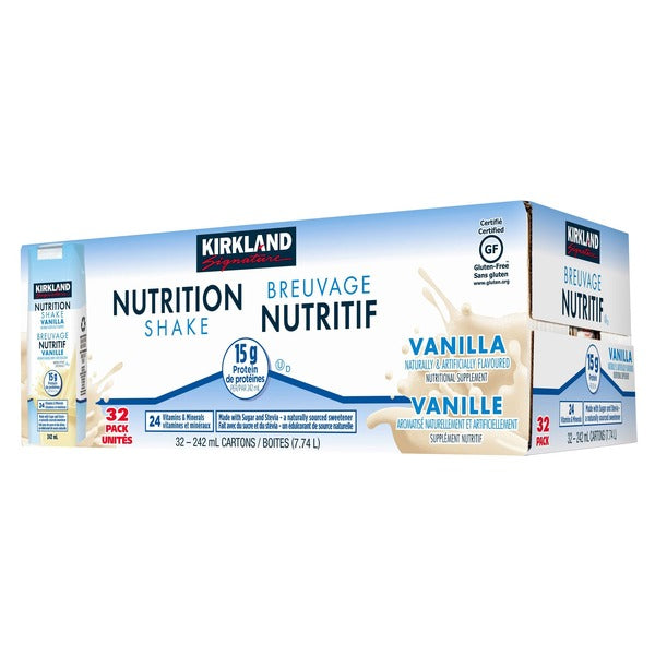 Kirkland Signature Complete Nutrition Vanilla Shakes 242 ml