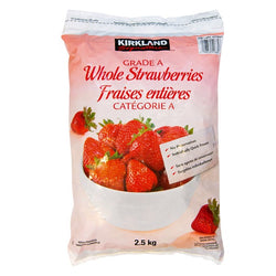 Kirkland Signature Frozen Whole Strawberries 2.5 kg