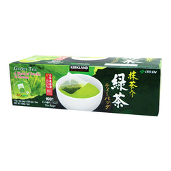 Kirkland Signature Matcha Blend Japanese Green Tea Bags 100 ct