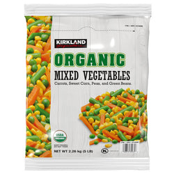 Kirkland Signature Organic Frozen Mixed Vegetables Organic 2.5 kg