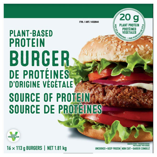 Kirkland Signature Plant-Based Protein Burgers 113 g