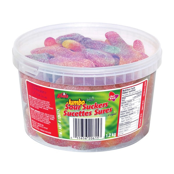 Koala Sour Suckers Gummy Candy 60 ct