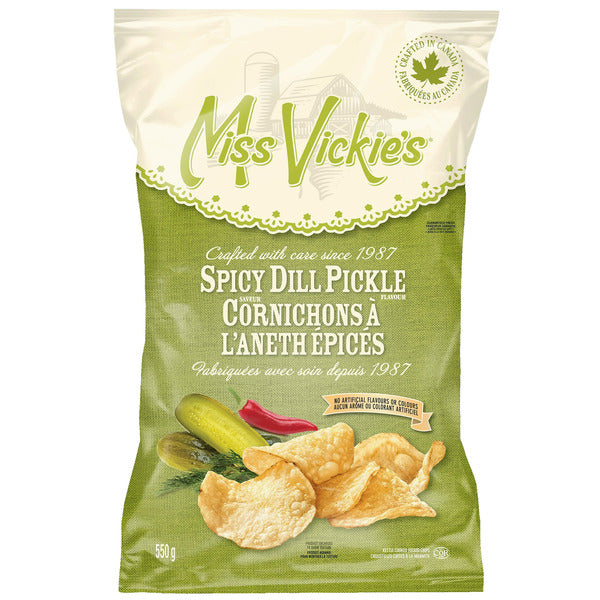 Miss Vickie's Spicey Dill Pickle Flavored Potato Chips