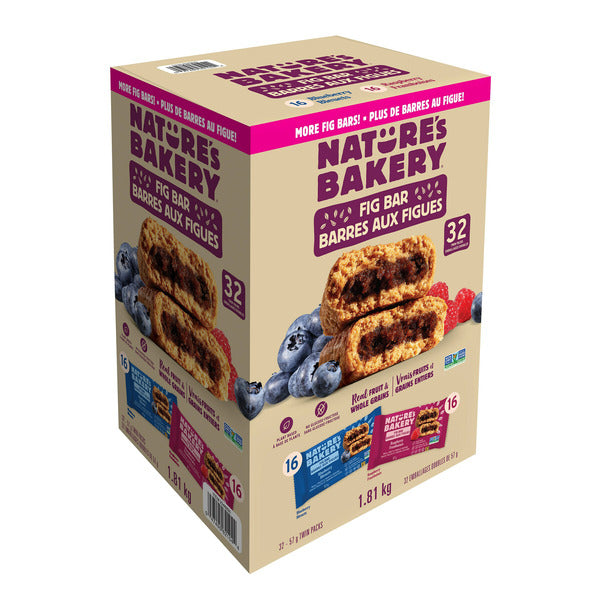 Nature's Bakery Whole Wheat Fig Bars Variety Pack 1.81 kg
