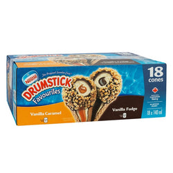 Nestle Vanilla Ice Cream Drumstick Variety Pack 18 cones