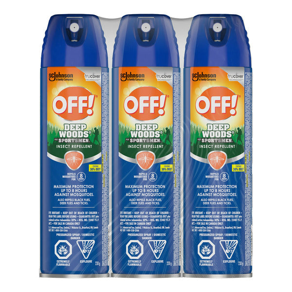 OFF! Deep Woods Sportsmen Insect Repellant 230 g