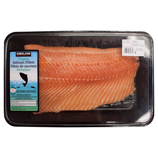 Organic Atlantic Salmon Fillet per lb