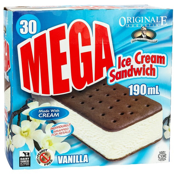 Originale Mega Vanilla Ice Cream Sandwich 30 x 190 ml