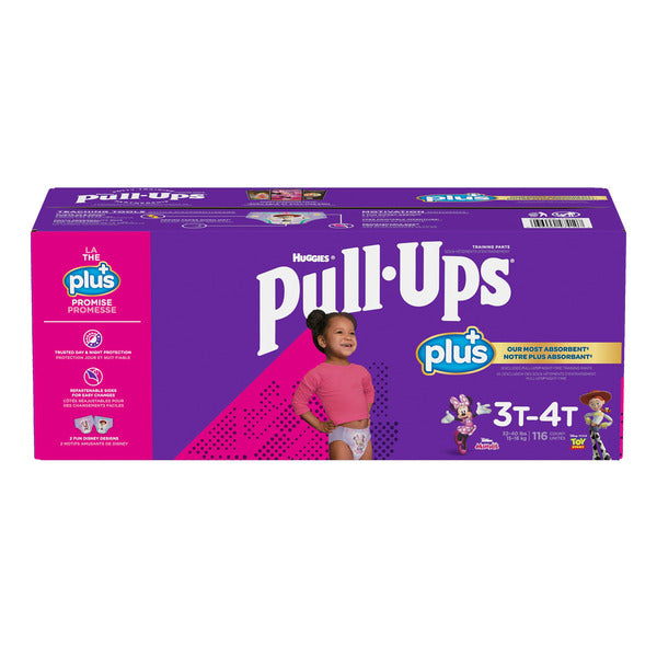 Pull-Ups Plus Training Pants 3T to 4T Girl