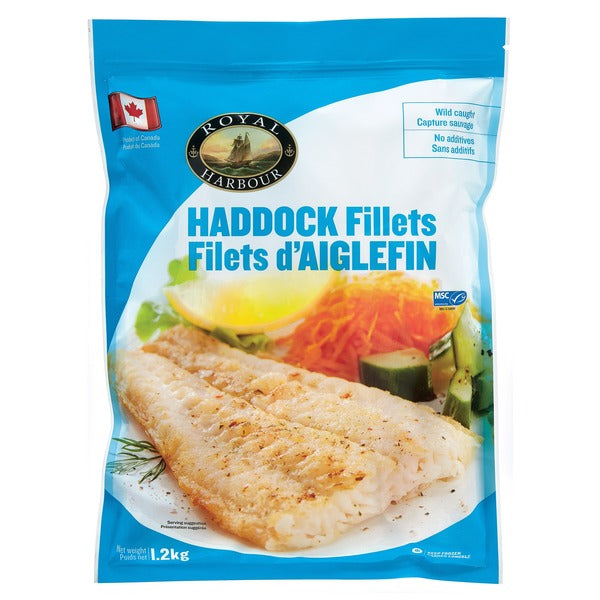 Royal Habour Frozen Haddock Fillets 1.2 kg
