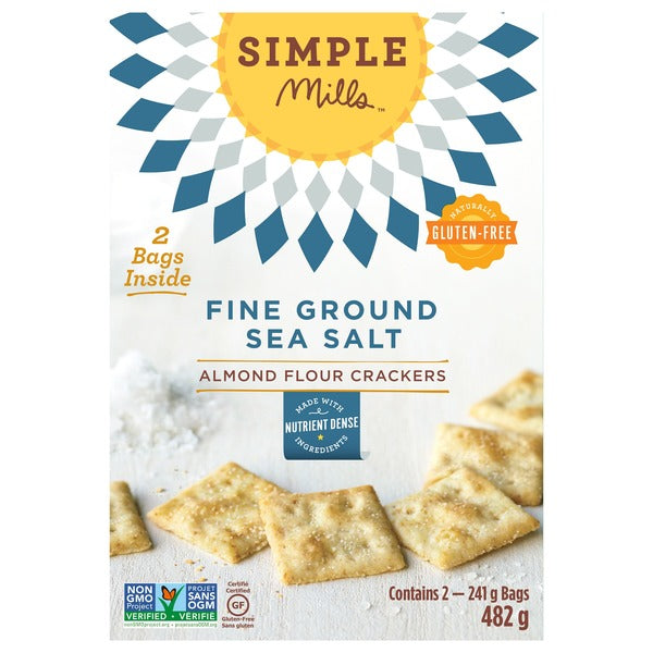 Simple Mills Almond Flour Crackers 482 g