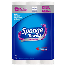 Sponge Towels Premium Paper Towels - 12 x 94 Sheets