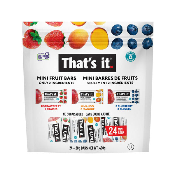 That’s It. Mini Fruit Bars 24 x 20 g