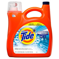 Tide Advanced Power Ultra Concentrated Liquid Laundry Detergent With Oxi