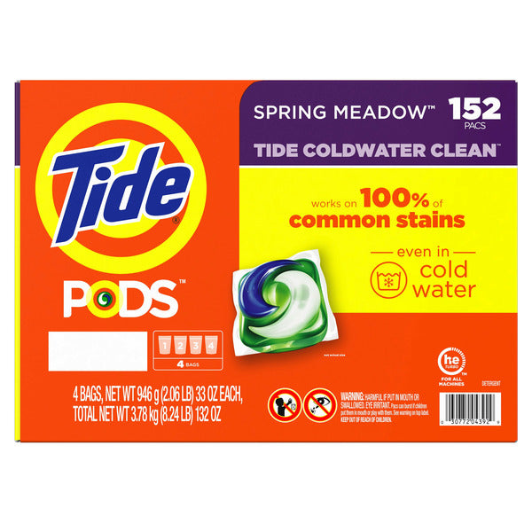 Tide Pods Laundry Detergent - Spring Meadow 152 ct