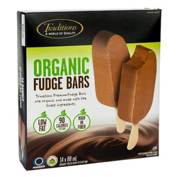 Traditions Organic Frozen Fudge Bar 14 x 88 ml