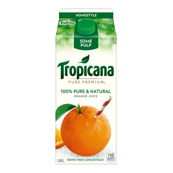 Tropicana Homestyle Orange Juice 1.89 l