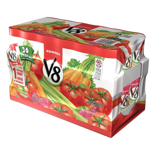 V8 Vegetable Cocktail Juice 36 ct