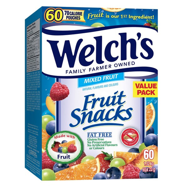 Welch’s Mixed Fruit Snacks 22 g