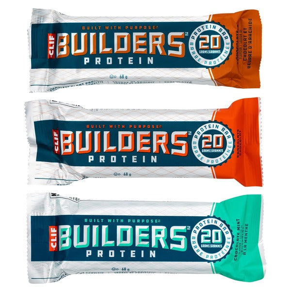 Clif Bars Builder's Protein Bar Variety Pack 68 g